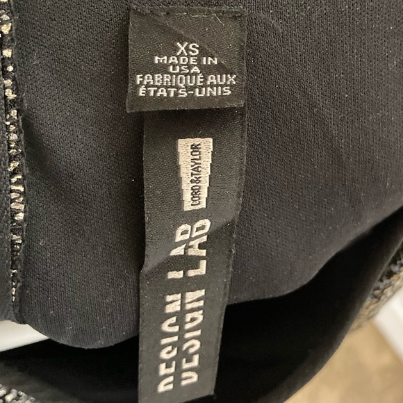 Gorgeous Sparkling Gold and Black Dress XS. Lord and Taylor Design Lab - Picture 4 of 5